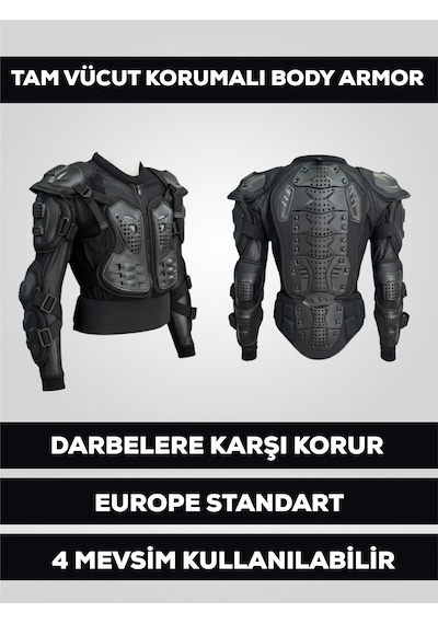 Turtle Body Armor Tam Vücut Korumalı Motosiklet Body Armour