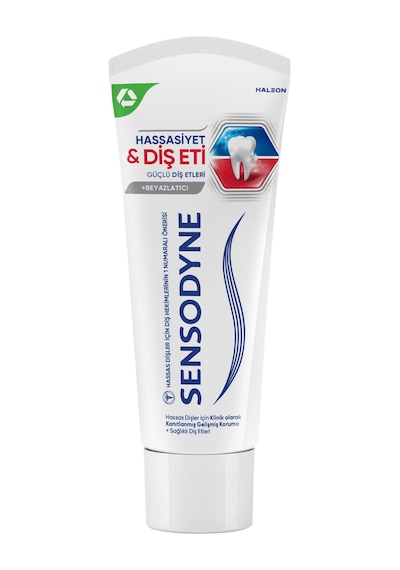 Sensodyne Beyazlatıcı Hassasiyet ve Diş Eti Macunu 75 ML