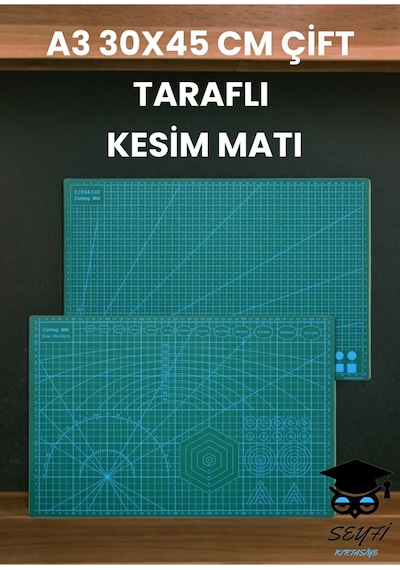 A3 30x45 Cm Çift Taraflı Kesim Matı