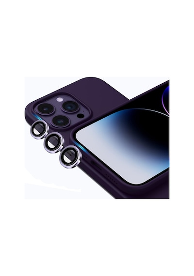Apple Uyumlu iPhone 15 Pro Max Kılıf Kamera Lensli Lansman Silikon Kapak