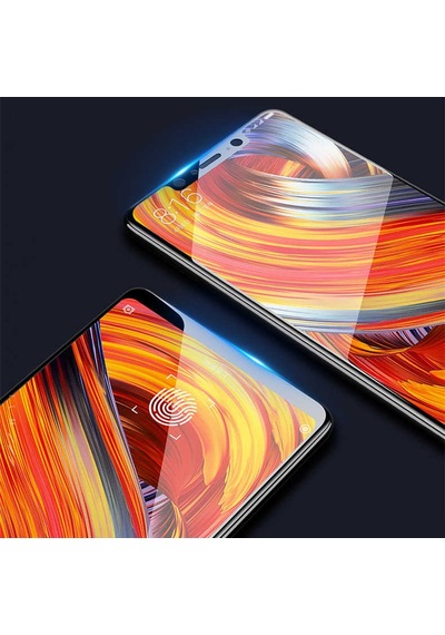Xiaomi Mi 8 Zore Kenarları Kırılmaya Dayanıklı Cam Ekran Koruyucu
