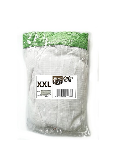 Büyük Boy Xxl Kuş Kafes Tülü 60 X 35 X 30 Cm - Renk Yeşil