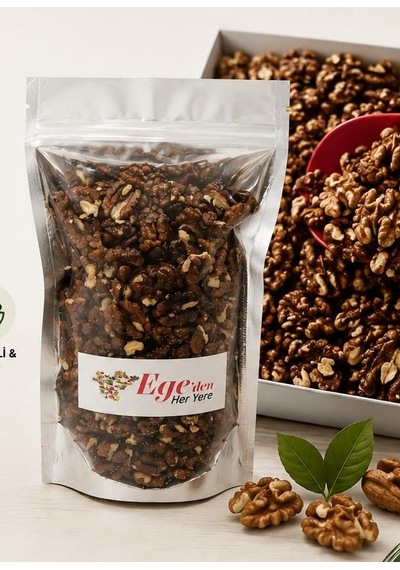 Yerli Ata Tohumu Topak Cinsi Yağlı İç Ceviz 500 Gr 500 G