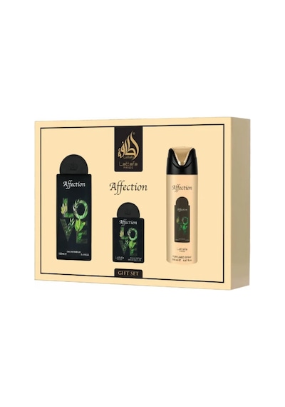 Lattafa Pride Affection Edp 100 Ml + Edp 20 Ml + Deodorant 200 Ml Unisex Parfüm Seti Çiçeksi