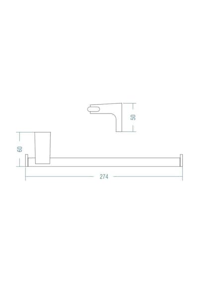 Duxxa F1 Kısa Havluluk A.1712 Krom