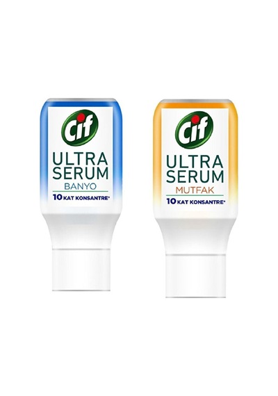Cıf Ultra Serum Banyo Kapsul 70 Ml+mutfak Kapsul 70 Ml Diğer