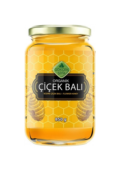 Gökçek Şifa Organik Çiçek Balı 850 G