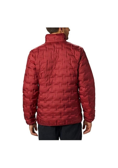 Columbia Wo0955-664 Delta Ridge Down Jacket Erkek Outdoor Polar WO0955-664-R0766 Kırmızı