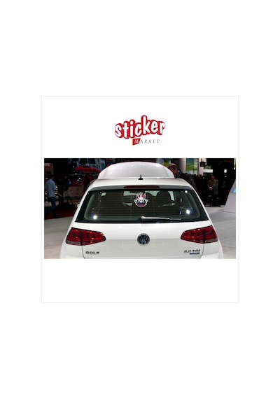 Kuru Kafa Piston Sticker