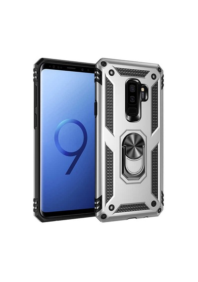 Galaxy S9 Plus Kilif Zore Vega Yüzüklü Standli Zirh Kilif 556703163