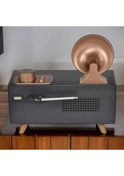 Nostaljik Görünümlü Bluetooth Bağlantılı Speaker 69779993