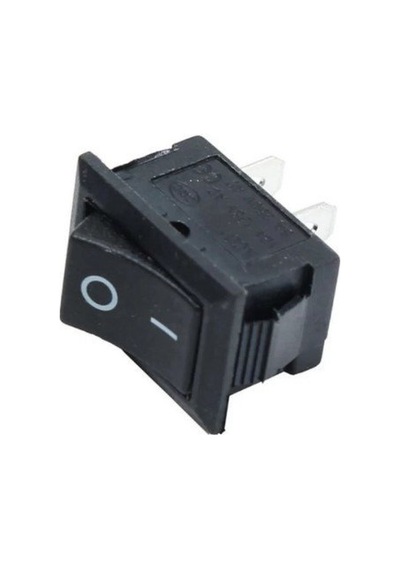On Off Anahtar 2 Pin Işıksız 6A 250V