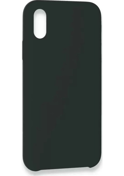 Newface Apple İphone Xs Max Kılıf Lansman Legant Silikon - Koyu Yeşil