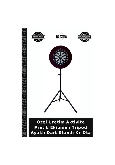 Özel Üretim Aktivite Pratik Ekipman Tripod Ayaklı Dart Standı Kr-dta