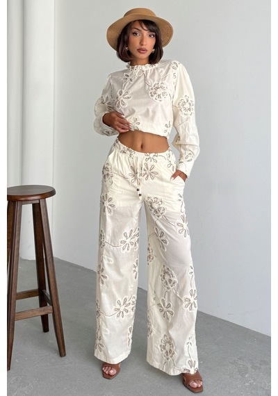 Verymoda Süzüneli Pantolon F1950 Desen 1
