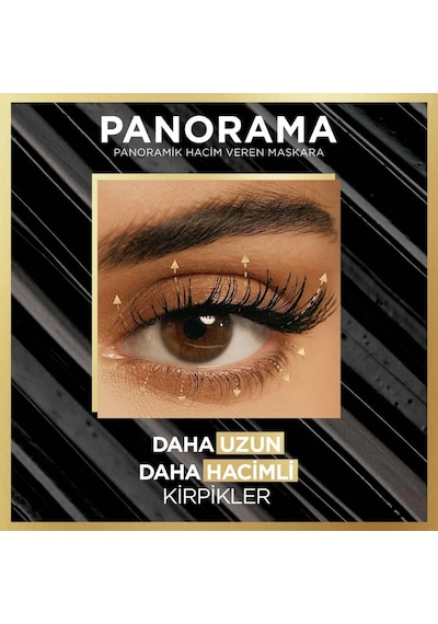 L'oreal Paris Panorama Hacim Veren Maskara - Siyah Diğer