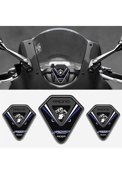 Yamaha R7 Üçlü Blue Edition 3D sticker