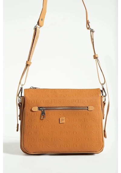 Just Polo Günlük Kombinlere Uygun Kadın El Ve Omuz Çantası 440113mh Düz Taba 68370212
