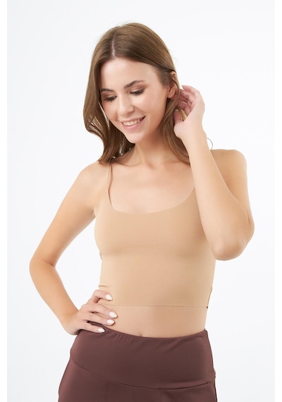 Cottonhill Ayarlanabilir İnce Askılı Lazer Kesim Crop Büstiyer 3'lü Paket-6 Renkli-11 Cottonhill Ayarlanabilir İnce Askılı Lazer Kesim Crop Büstiyer 3'lü Paket-6 Renkli-11