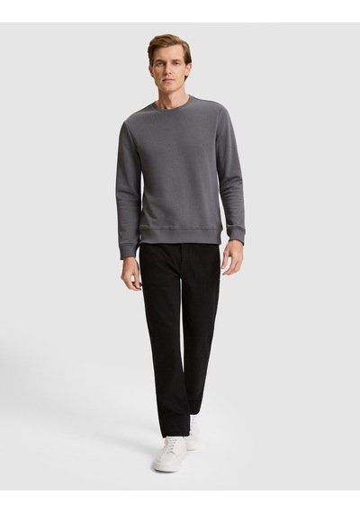 Pierre Cardin Antrasit Regular Fit Basic Sweatshirt 50334023 Vr006