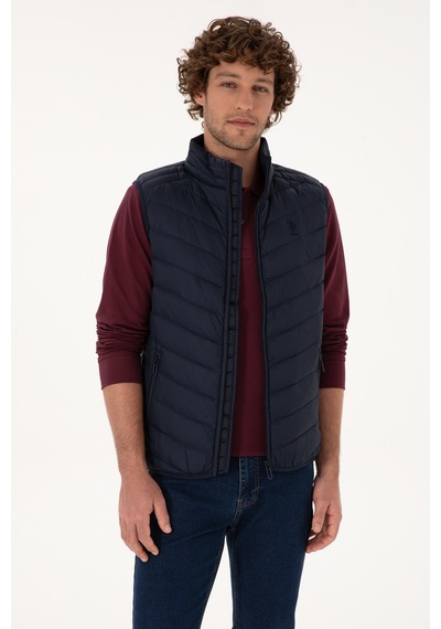 U.s. Polo Assn. Erkek Lacivert Yelek Dokuma 50310045-vr033 Lacivert