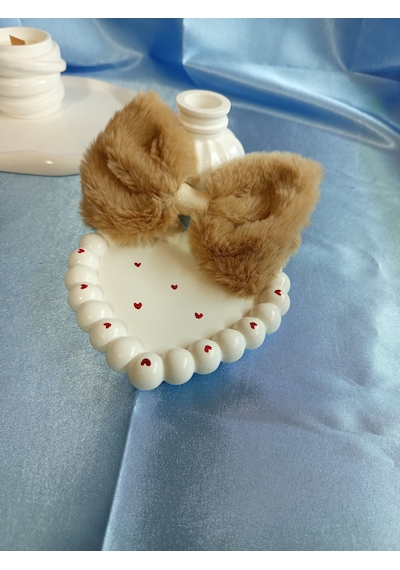 Peluş Fiyonk Toka Çok Renkli