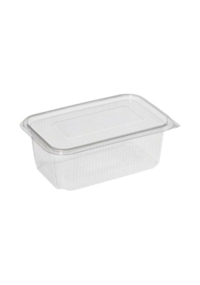 Kullan At Tek Kullanımlık Plastik Kapaklı Kase 1000 Gr 25 Adet Sızdırmaz Plastik Kap 1 Kg