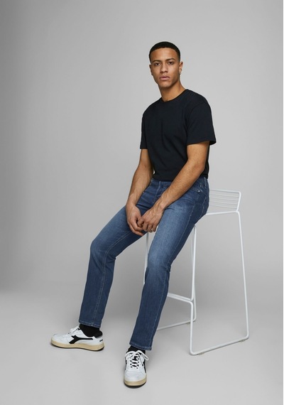 Jack & Jones Glenn 814 Slim Fit Jean 12152347 Blue Denim Mavi