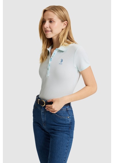 U.S. Polo Assn. U.s. Polo Assn. Kadın Nil Tişört Basic 50321798-vr083 Nıl