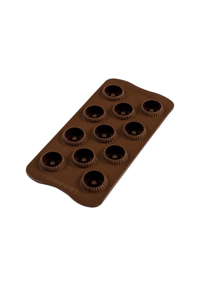 22.149.77.0065 Silikomart Scg49 Choco Crown Silikon Kalıp Kahverengi