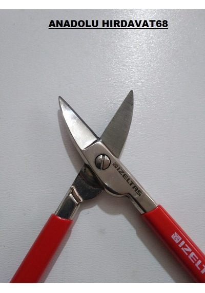 Izeltaş 180 Mm Makas Kuyumcu Makası Sac Makası Çok Amaçlı Makas