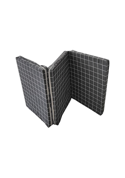 Viphomeconceptltd Katlanır Yatak Yer Yatağı Sünger Yatak 80X180 Gri Pano