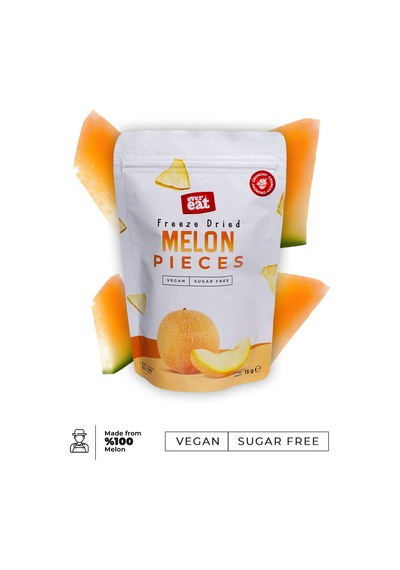 Evereat Kavun Kuru Meyve Cipsi - Dondurularak Kurutulmuş Freeze Dried Çıtır Kavun Diğer