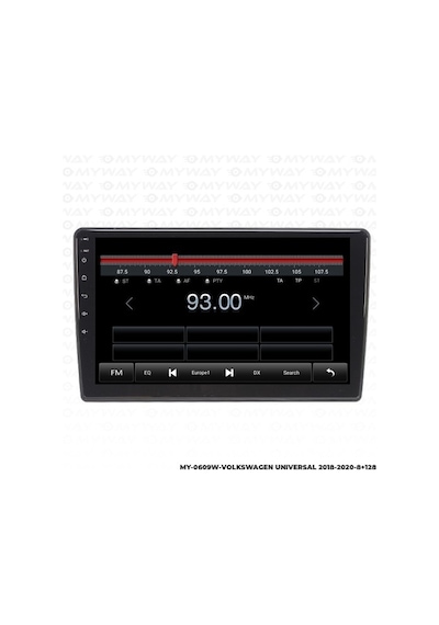 Myway Vw Golf 7.5 Android Multimedya Carplay Navigasyon Ekran - 8gb Ram+128 Gb Hdd - Myway