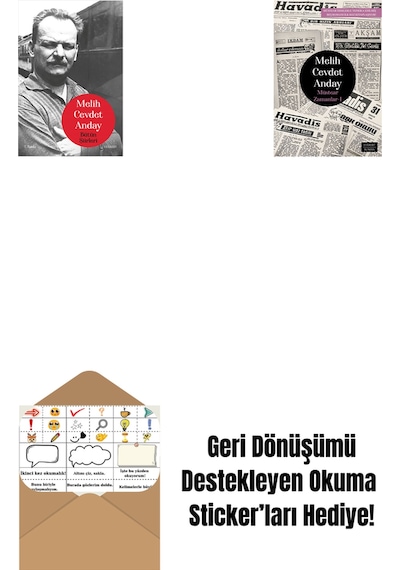 Melih Cevdet Anday - Bütün Şiirleri + Müstear Zamanlar - 1 + Okuma Sticker'ları