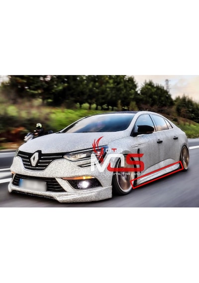Renault Megane 4 Aero Marşpiyel Takım Fiberglass Boyasız