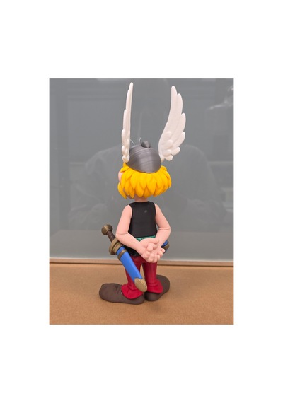 Asterix Figür 20cm-3d Baskı-kolleksiyonluk Biblo