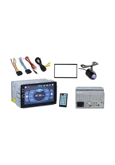 Exvol EXW-X70  Double Teyp 7 İnc+Park Kamerası Usb Bluetooth Mp3 Mp4