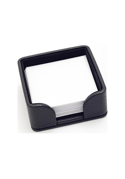 Turgut Office Felix Deri Notluk Siyah 10x10cm Genel