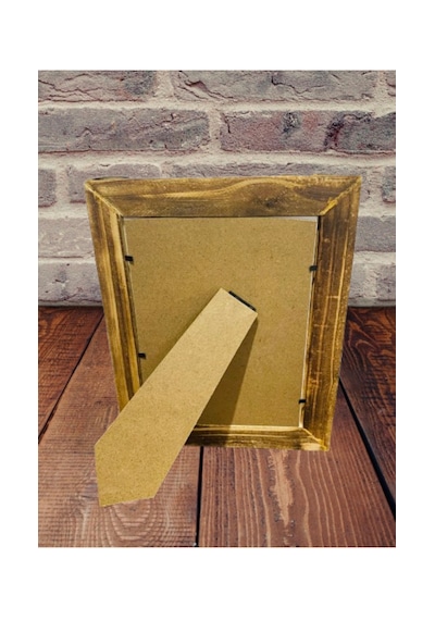 Kişiye Özel Bambu Ahşap Aile Fotoğraf Çerçevesi 15x20 Cm