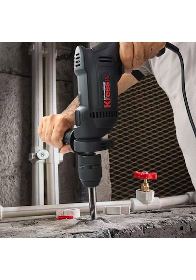 Kress Kuy02p 650watt 13mm Profesyonel Darbeli Matkap