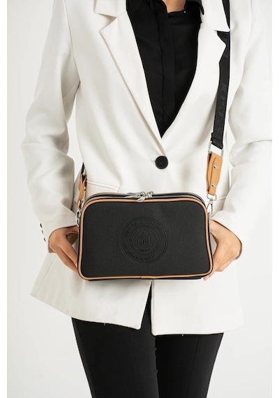 Just Polo Kadın Omuz Çantası 440113mh Siyah Taba 93997398
