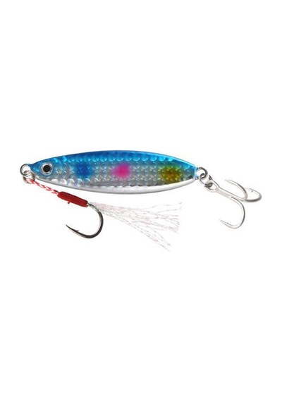 Sea Horse M-fast Jig Color:blue-rainbow 28gr