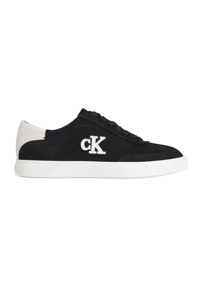 Calvin Klein Kadın Marka Logolu Günlük Kullanıma Uygun Siyah-beyaz Sneaker Hw0hw03144 0gm