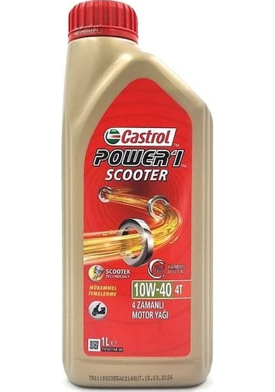 Power 1 Scooter 4t 10w-40 1 L Motosiklet Yağı