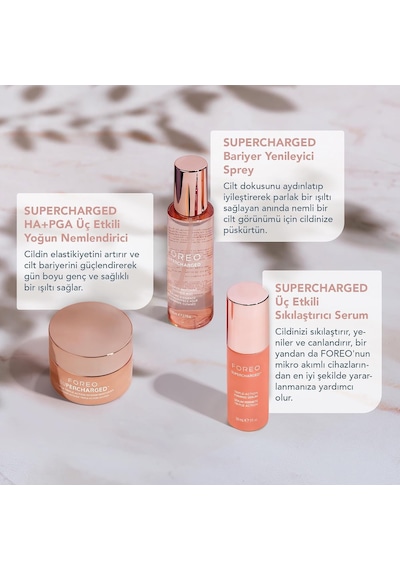 Supercharged Sıkılaştırıcı Serum, Üç Kat Etkili İletken Jel Hiyalüronik Asit Ve Skualan Yüz Nemlendirici Serum Vegan Ve Hayvanlar Üzerinde Denenmemiştir Tüm Cilt Tipleri 30 Ml Diğer Supercharged Sıkılaştırıcı Serum, Üç Kat Etkili İletken Jel Hiyalüronik Asit Ve Skualan Yüz Nemlendirici Serum Vegan Ve Hayvanlar Üzerinde Denenmemiştir Tüm Cilt Tipleri 30 Ml Diğer
