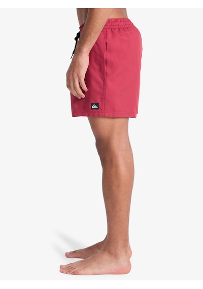 Quiksilver Quıksılver Deluxe 15 Erkek Burnt Russet - Solid Volley Short Eqyjv04101-rqz0 Bordo