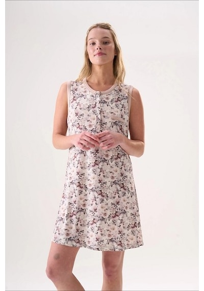 2xl Etoile 26101 Sıfır Kol Kısa Elbise Renkli