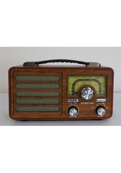 Everton Rt-755 Bluetooth Fm-usb-tf-aux Şarjlı Nostaljik Radyo