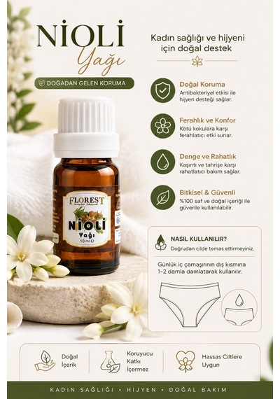 Niaouli Yağı %100 Saf Uçucu Yağ 10 ML